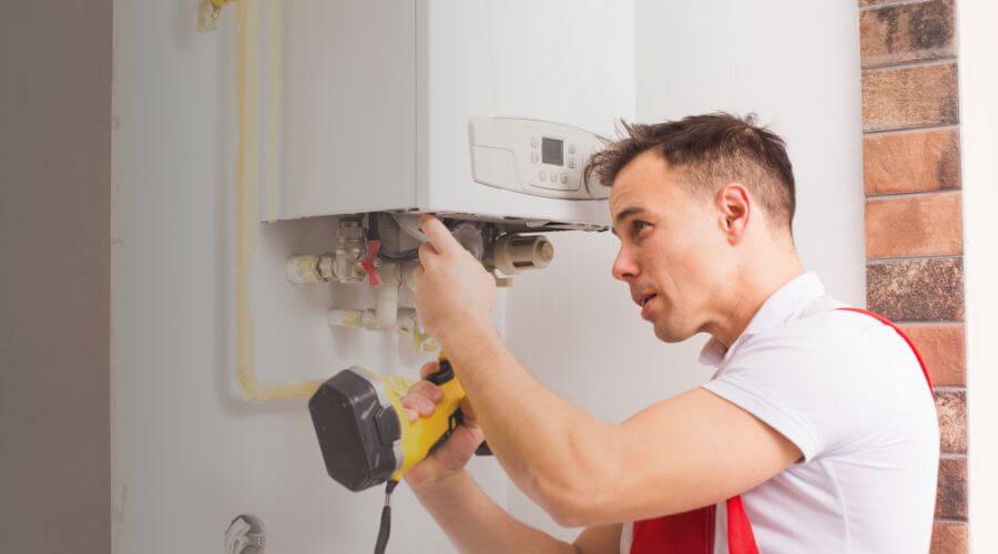Local tankless water heater installation in Freetown, IN